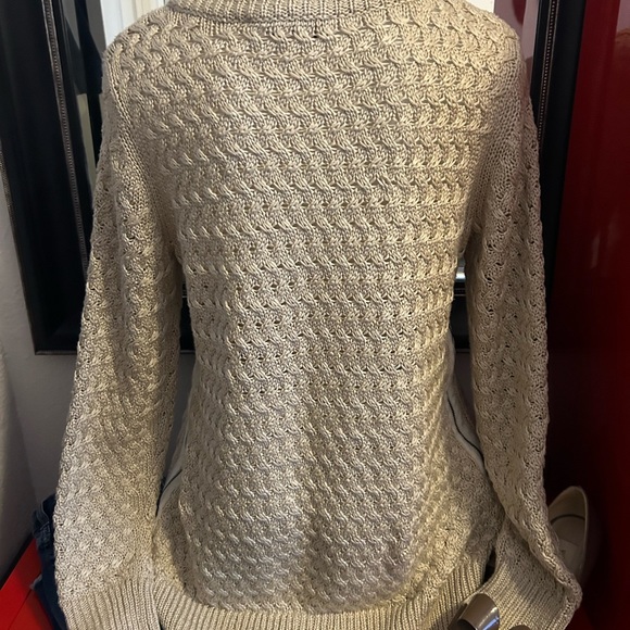 Melanie Lyne  longline cable knit with zip sides - Picture 2 of 9